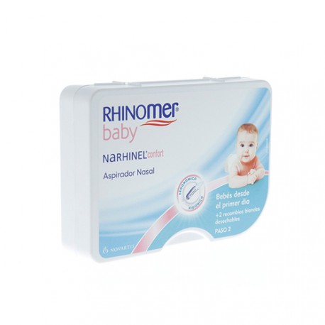 NARHINEL CONFORT RHINOMER ASPIRADOR NASAL + 2 REC