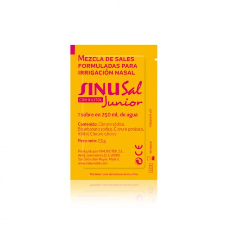 SINUSAL JUNIOR SALES LIMPIEZA NASAL 40 SOB