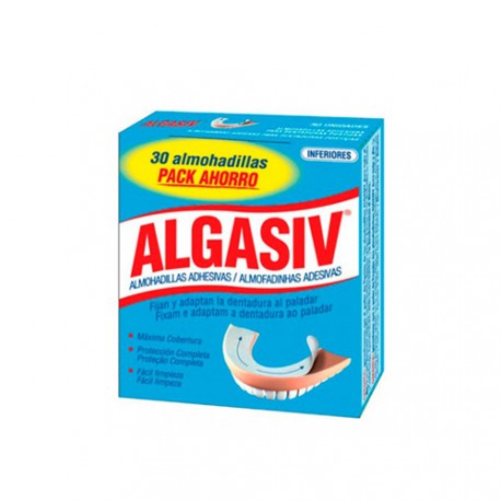 ALGASIV DENTADURA INFERIOR ALMOH ADHES 30 U