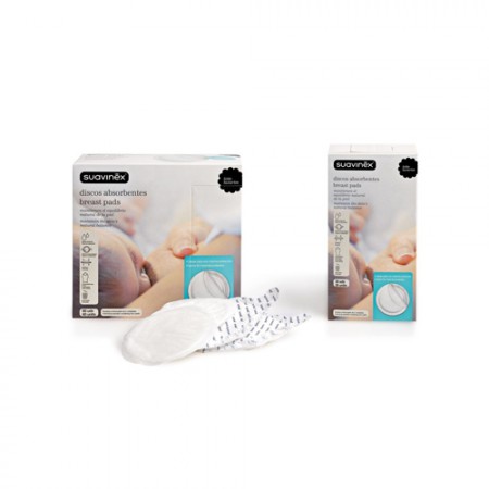 DISCOS ABSORBENTES SUAVINEX NATURE 60 U