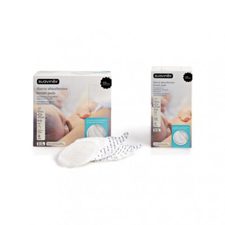 DISCOS ABSORBENTES SUAVINEX NATURE 60 U