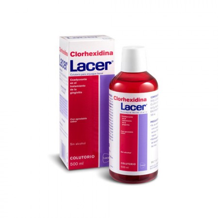 LACER CLORHEXIDINA COLUT 500 ML