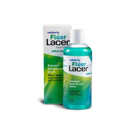 LACER FLUOR DIARIO MENTA 500 ML