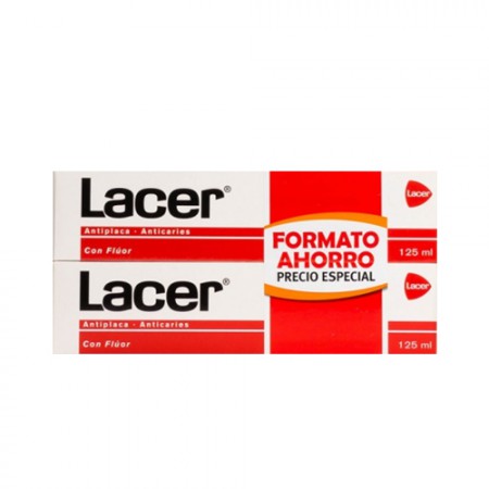 LACER PASTA DUPLO FORMATO AHORRO 125 ML