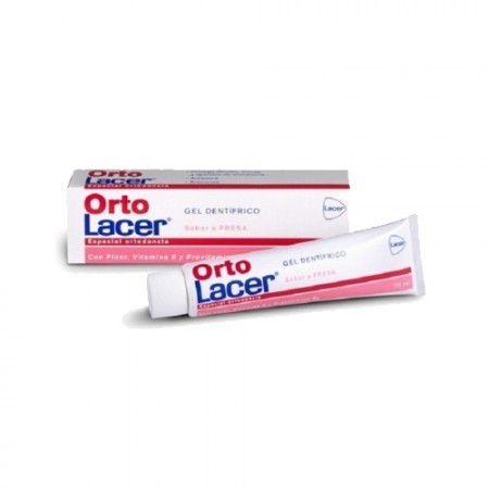 ORTOLACER GEL FRESA 75 ML