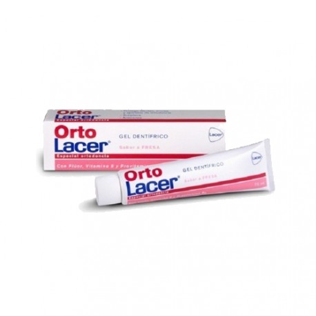 ORTOLACER GEL FRESA 75 ML