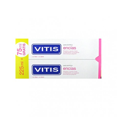 VITIS ENCIAS PASTA DUPLO 150 ML 25% GRATIS