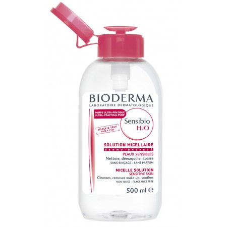 BIODERMA SENSIBIO H2O SOL MICELAR T/PUMP 500 ML