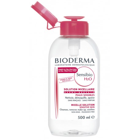 BIODERMA SENSIBIO H2O SOL MICELAR T/PUMP 500 ML