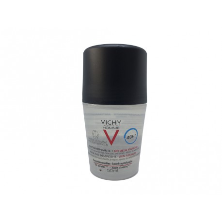 VICHY HOMME DEO ROLL-ON A/TRANSP S/ALC 48 H 50 ML