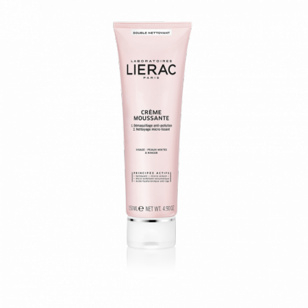 LIERAC DESMAQUILLANTE CREMA ESPUMOSA 150ML