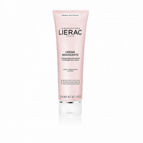 LIERAC DESMAQUILLANTE CREMA ESPUMOSA 150ML