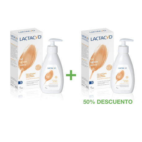 LACTACYD INTIMO DUPLO GEL 200 ML 1+ 1-50% DTO