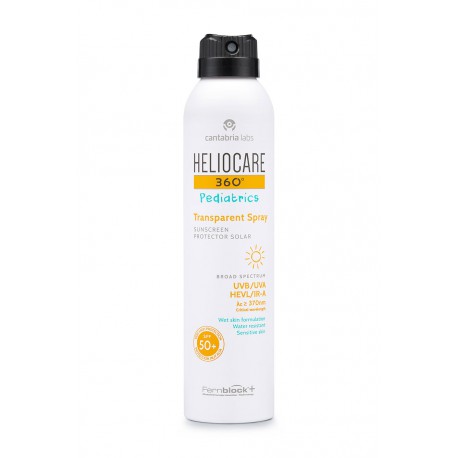 HELIOCARE 360º PEDIATRIC SPRAY TRANSP SPF50 200 ML