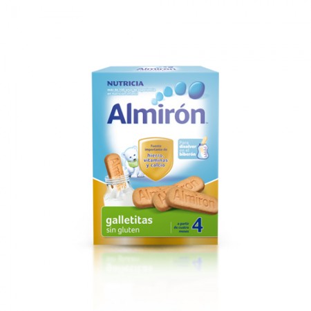 ALMIRON GALLETITAS SIN GLUTEN + 4M 250 G