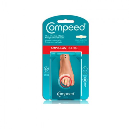 COMPEED AMPOLLAS HIDROCOLOIDE DEDOS PIES 8 U