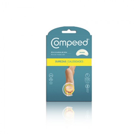 COMPEED DUREZAS HIDROCOLOIDE T/G 2 U