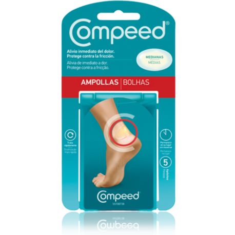 COMPEED AMPOLLAS HIDROCOLOIDE T/M PACK AHORRO 10 U