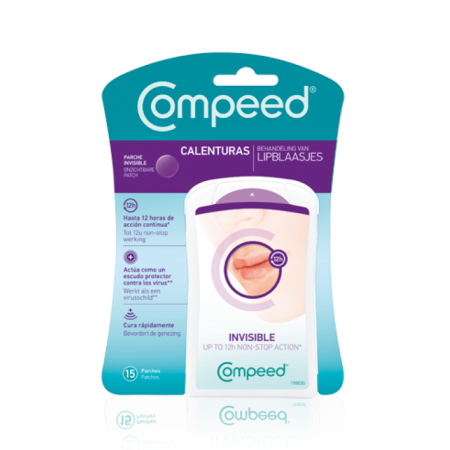 COMPEED CALENTURAS TOTAL CARE PARCHES 15 U