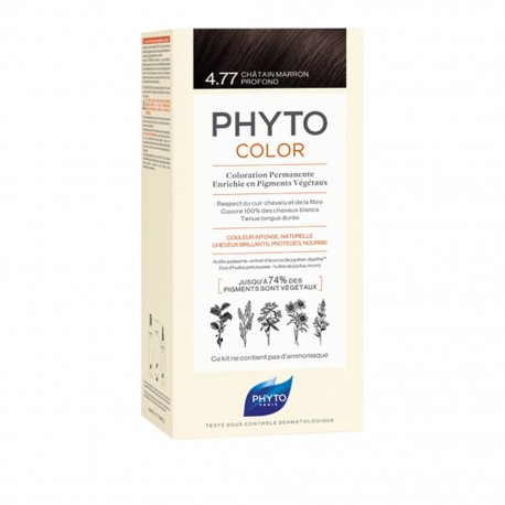 PHYTO COLOR 4.77 CASTAÑO MARRON INTENSO