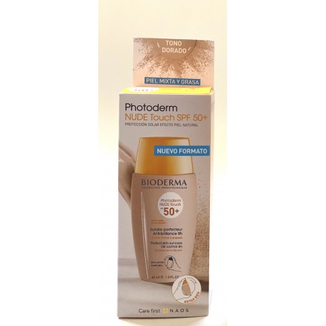 BIODERMA PHOTODERM NUDE 50+ DORE 40 ML
