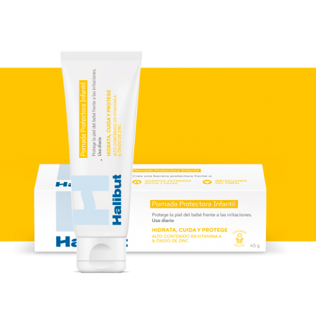 HALIBUT DERMOH PDA PAÑAL PROTECT 45 G