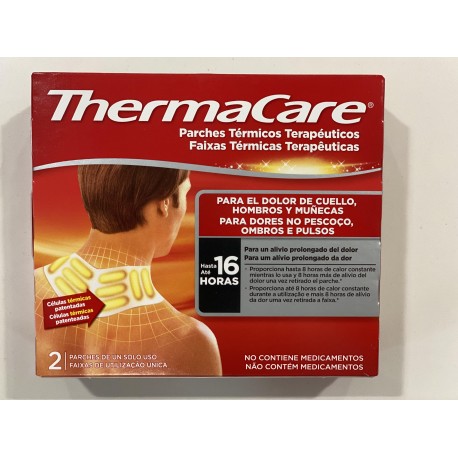 THERMACARE CUELLO HOMBROS MUÑECAS PARCHES 2 U