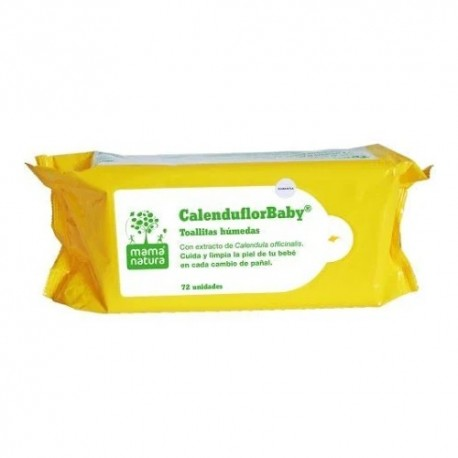 CALENDUFLOR BABY TOALLITAS 72 U