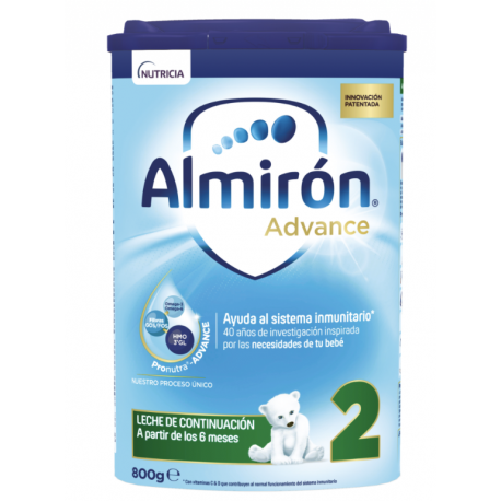 ALMIRON ADVANCE+ PRONUTRA 2 POLVO 800 G