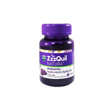 ZZZQUIL NATURA MELATONINA 30 GOMINOLAS