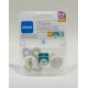 MAM ORIGINAL 0 - 6 M LATEX GRIS BLANCO 2U