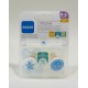 MAM ORIGINAL 0 - 6 M LATEX AZUL BLANCO 2U
