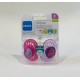 MAM CHUPETE ORIGINAL 6+ SILICONA ROSA-LILA 2 U
