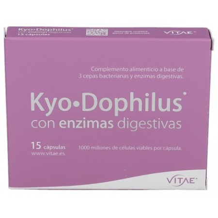 KYO-DOPHILUS C/ENZIMAS 15 CAP