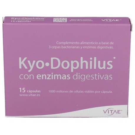 KYO-DOPHILUS C/ENZIMAS 15 CAP