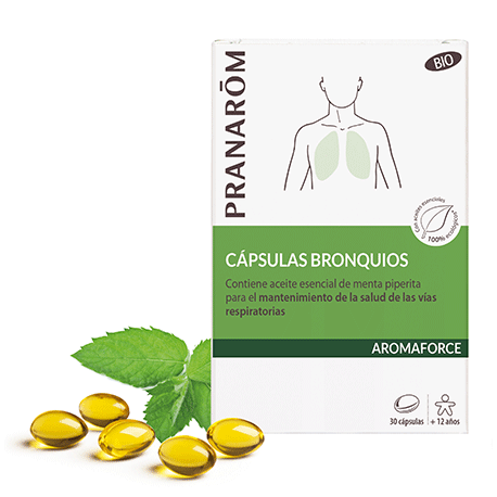AROMAFORCE PRANAROM CAPSULAS BRONQUIOS BIO 30 CAP
