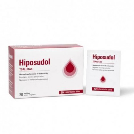HIPOSUDOL TOALLITAS 20 U