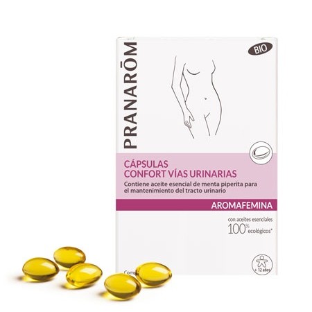 AROMAFEMINA CONFORT VIAS URINARIAS BIO 30 CAPSULAS