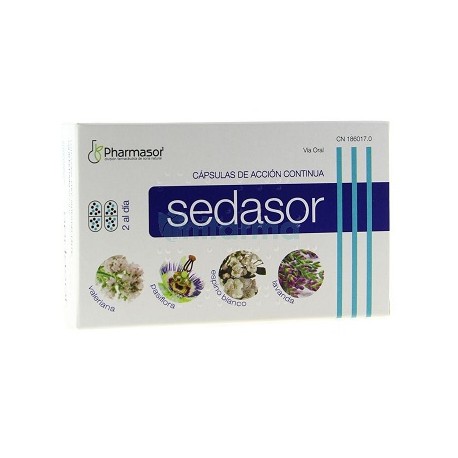 SEDASOR ACCION CONTINUA 30 CÁPSULAS