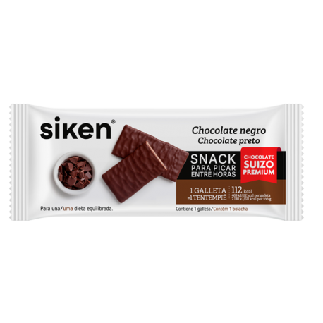 SIKEN FORM GALLETA CHOCOLATE NEGRO 1 U