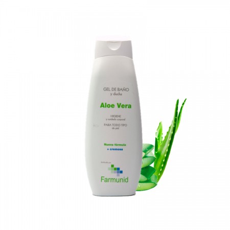 GEL BAÑO ALOE VERA FARMUNID 750 ML
