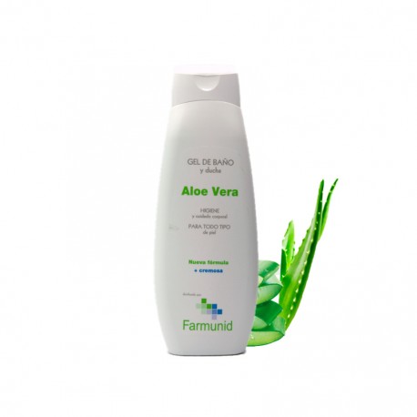 GEL BAÑO ALOE VERA FARMUNID 750 ML