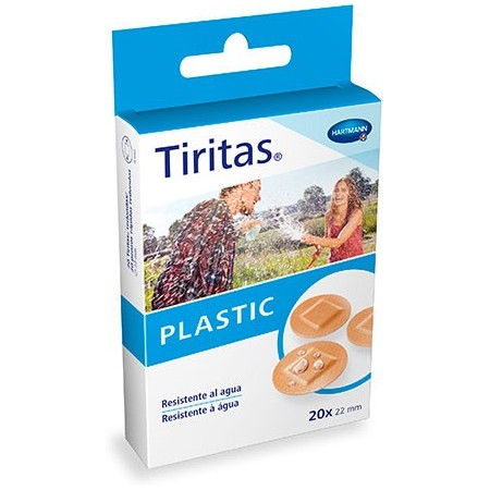 TIRITAS PLASTIC REDONDAS 20 U
