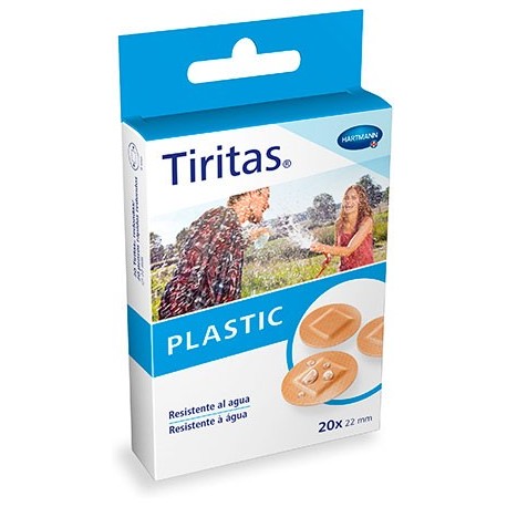 TIRITAS PLASTIC REDONDAS 20 U