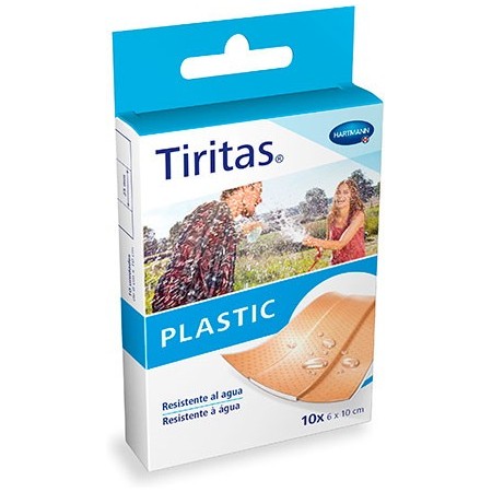 TIRITAS PLASTIC HARTMANN 10 CM X 6 CM 10 U