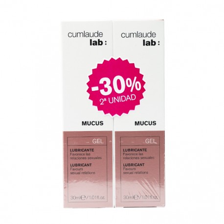 CUMLAUDE MUCUS LUBRICANTE DUPLO 30 ML 1+ 1-30%