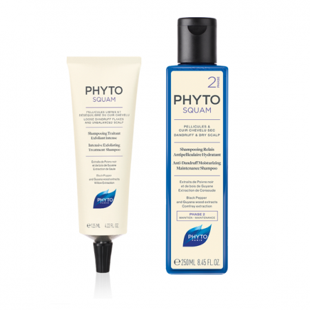 PHYTOSQUAM CHAMPU ANTICASPA CABELLO SECO DUPLO