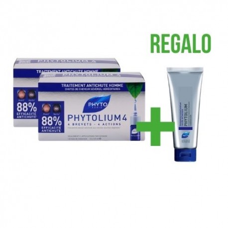 PHYTOLIUM 4 TRATAMIENTO PACK ANTICAIDA + CHAMPÚ PHYTOLIUM
