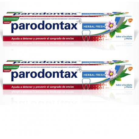 PARODONTAX DUPLO HERBAL FRESH 2 X 75 ML