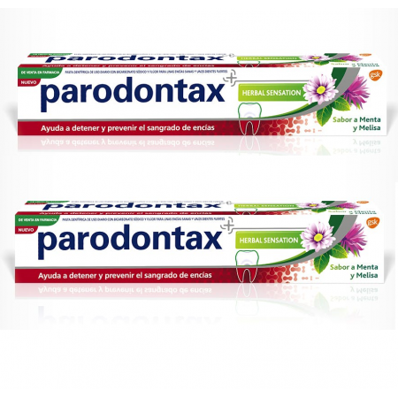 PARODONTAX DUPLO HERBAL ORIGINAL 2 X 75 ML